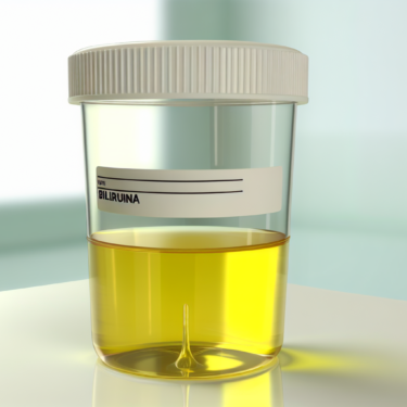 contenitore urine per il test della bilirubina