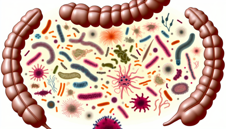 immagine rappresentativa del microbiota intestinale