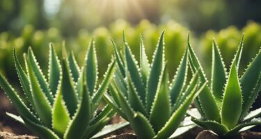 piantine di aloe vera